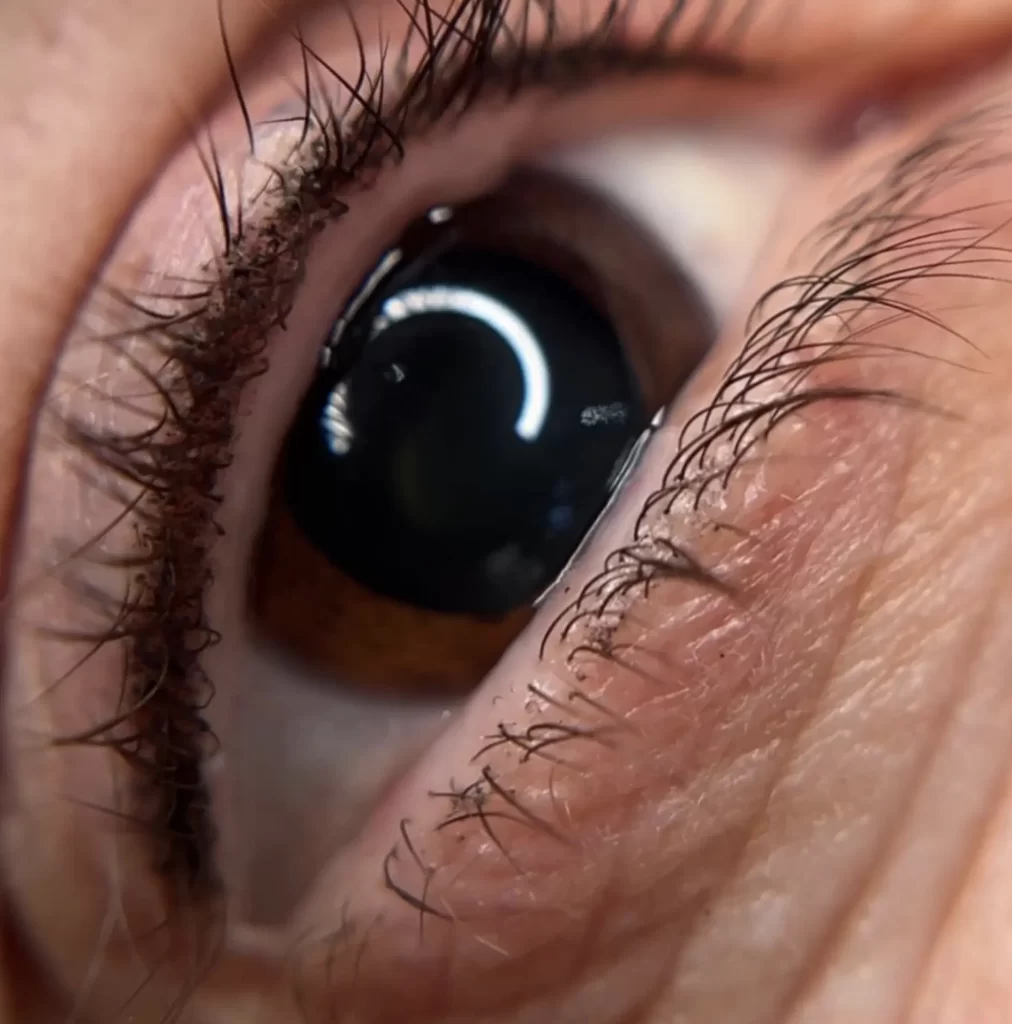 What not to do after eyeliner tattoo