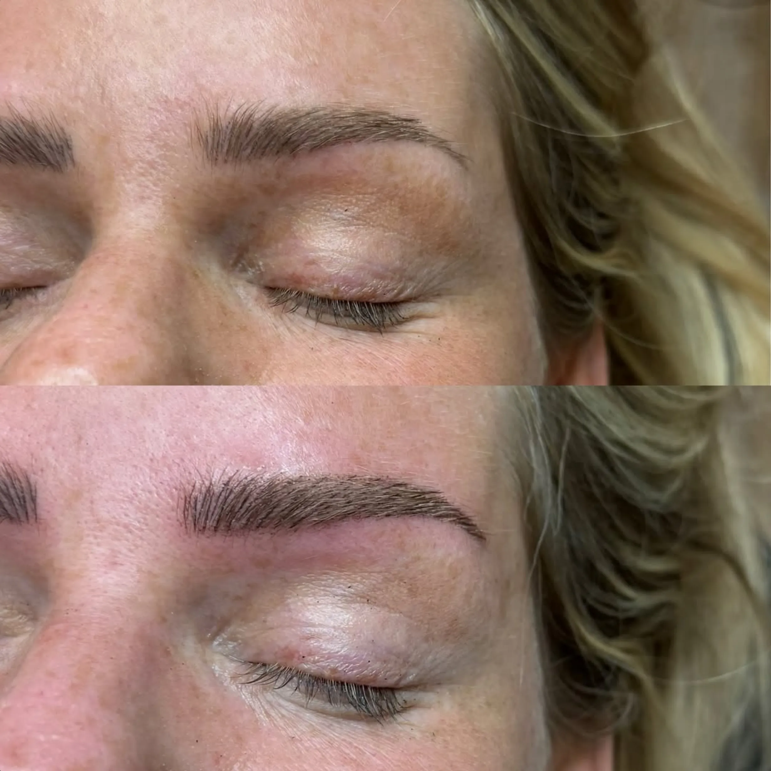 microblading colour correction