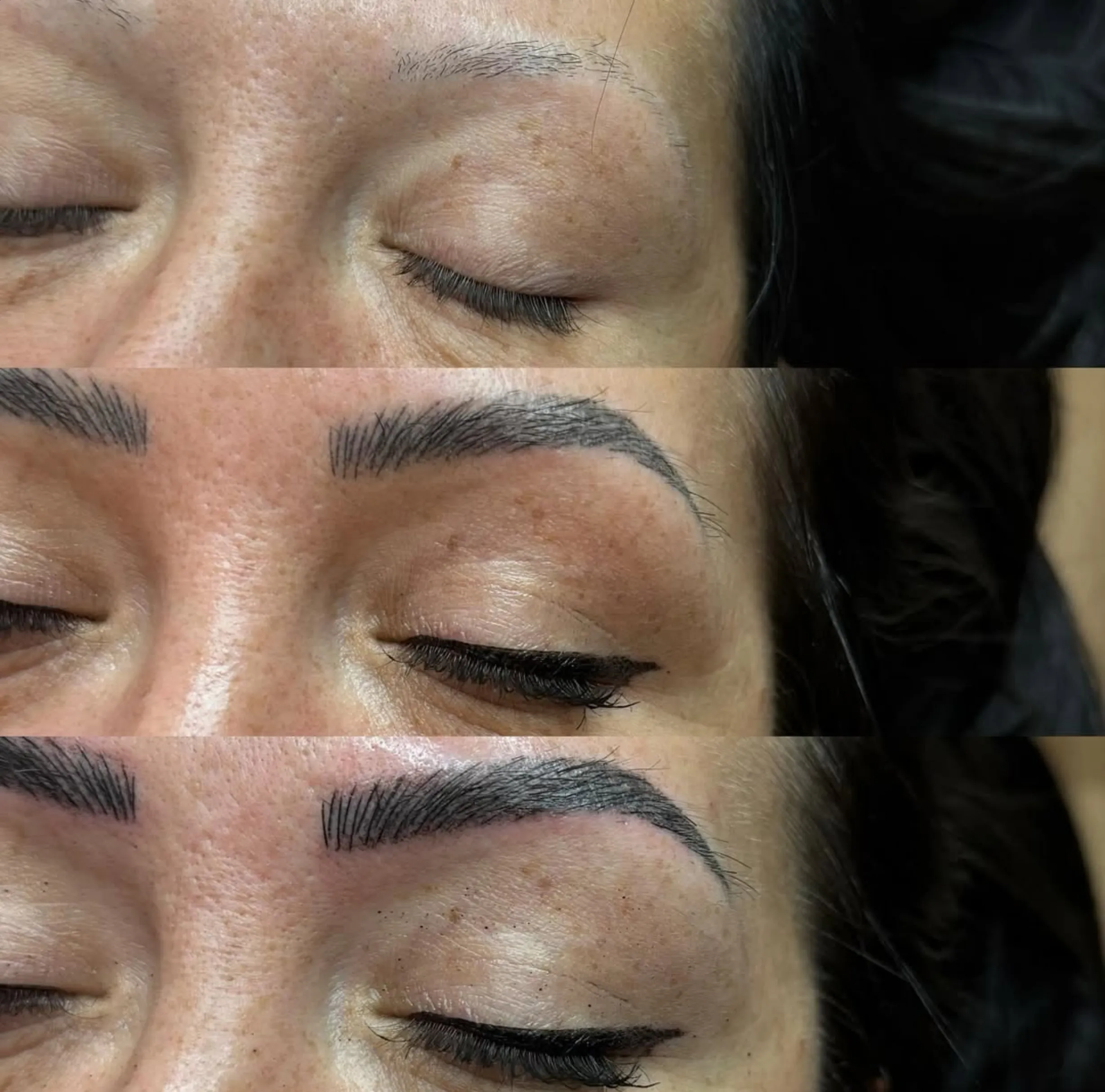 bad microblading healing process